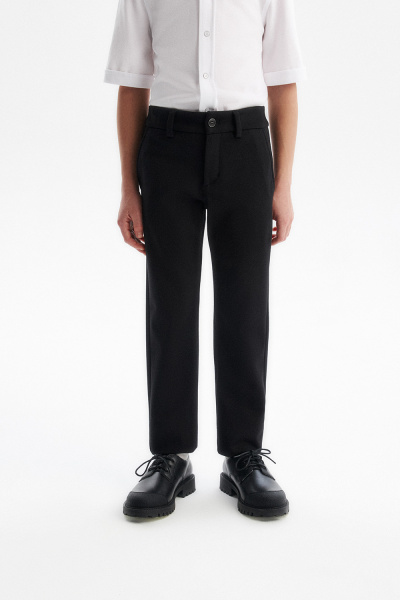 Брюки comfort из трикотажа Milano jersey (SSFSB-548-16031-112) Silver spoon