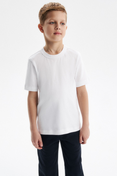 Футболка из хлопка Supima cotton (SSFSU-528-38432-200) Silver spoon