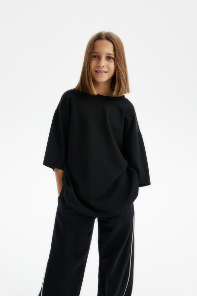 Футболка из модала (SSLWU-548-38407N-119) Silver spoon