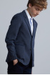 Хлопковый пиджак силуэт Comfort (SSFSB-929-13506-305) Silver spoon