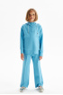 Худи с капюшоном из трикотажа milano jersey (SSLSG-328-24401-381) Silver spoon
