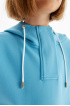 Худи с капюшоном из трикотажа milano jersey (SSLSG-328-24401-381) Silver spoon