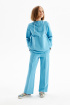 Худи с капюшоном из трикотажа milano jersey (SSLSG-328-24401-381) Silver spoon