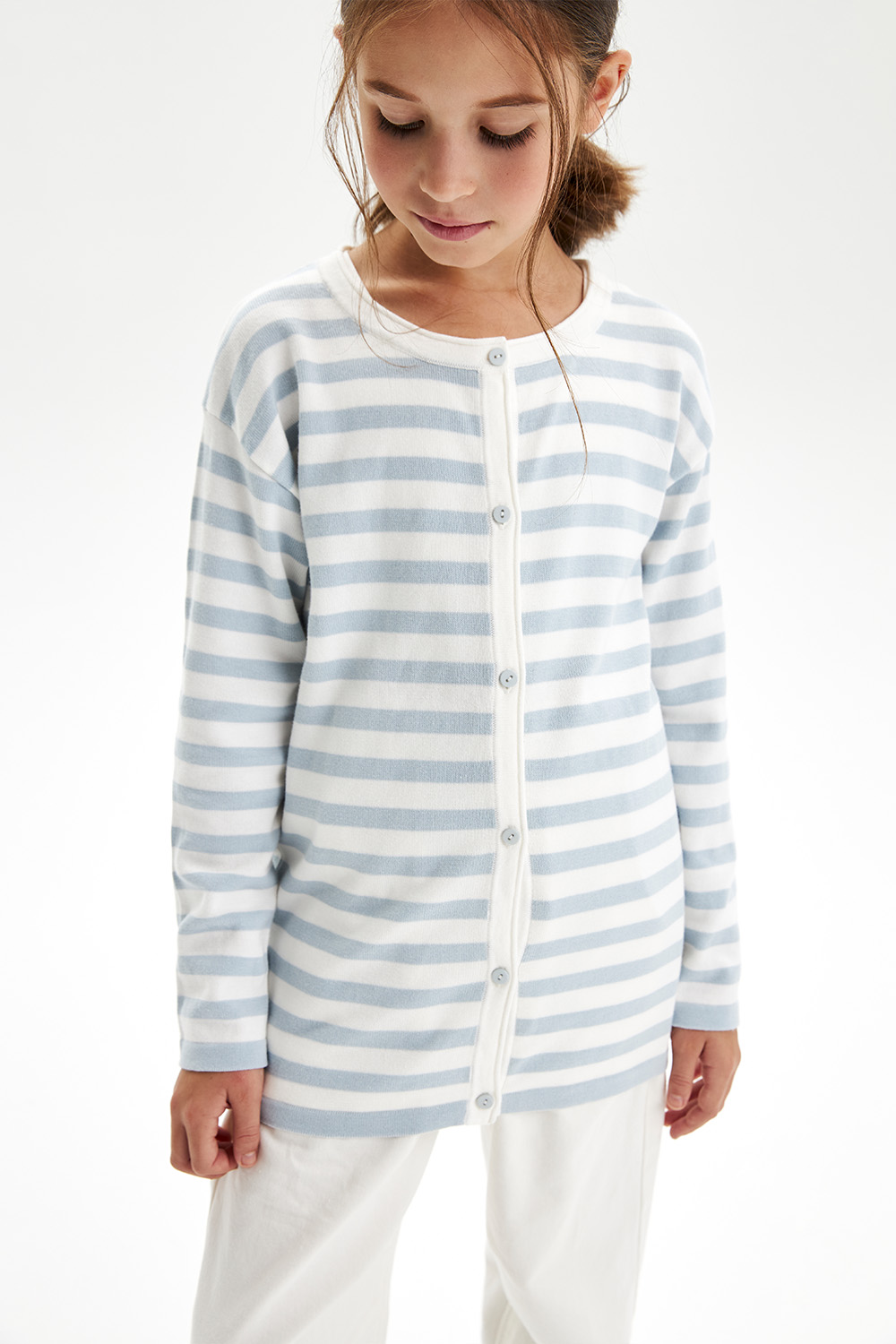 Кардиган из 100% хлопка (SSLSG-227-25012-E-302) Silver spoon