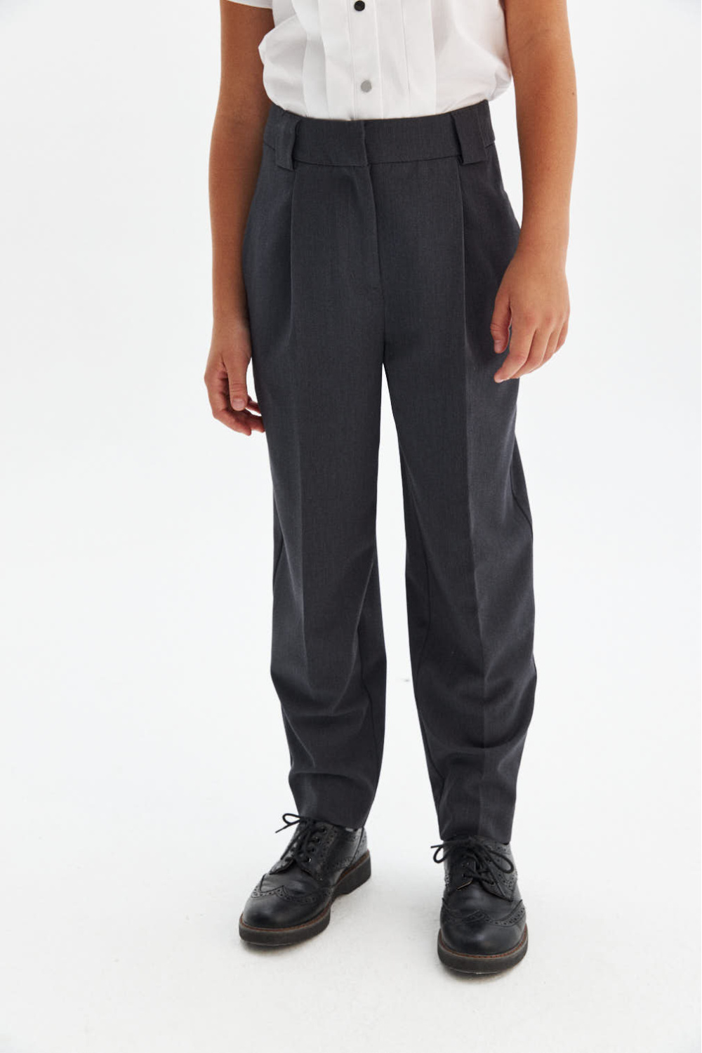 Костюмные брюки slouchy (SSFSRG-129-26001-802) Silver spoon
