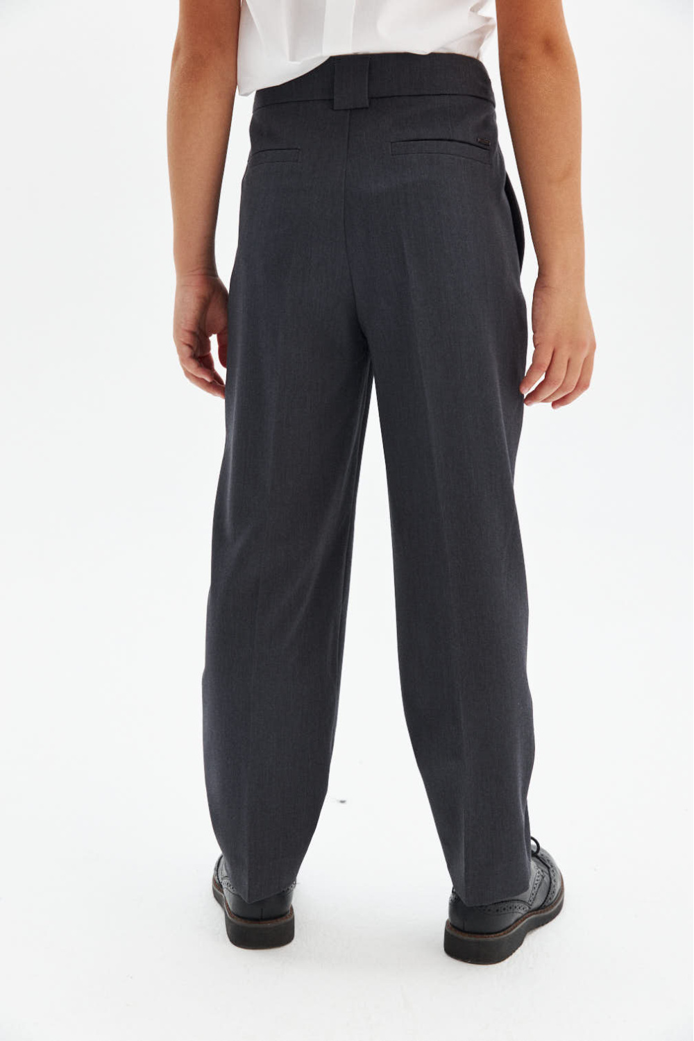 Костюмные брюки slouchy (SSFSRG-129-26001-802) Silver spoon