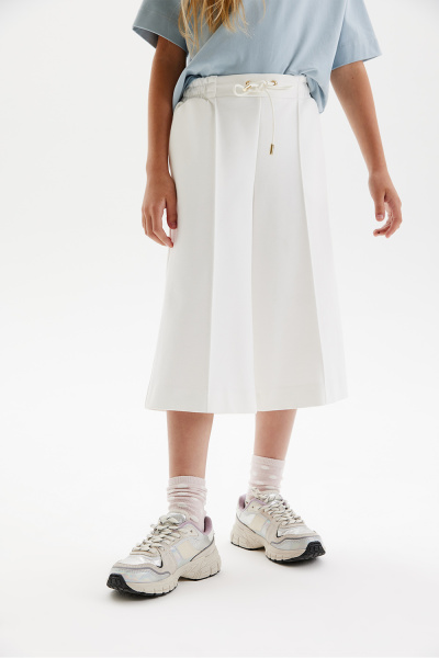 Кюлоты из трикотажа milano jersey (SSLSG-228-26805-237) Silver spoon