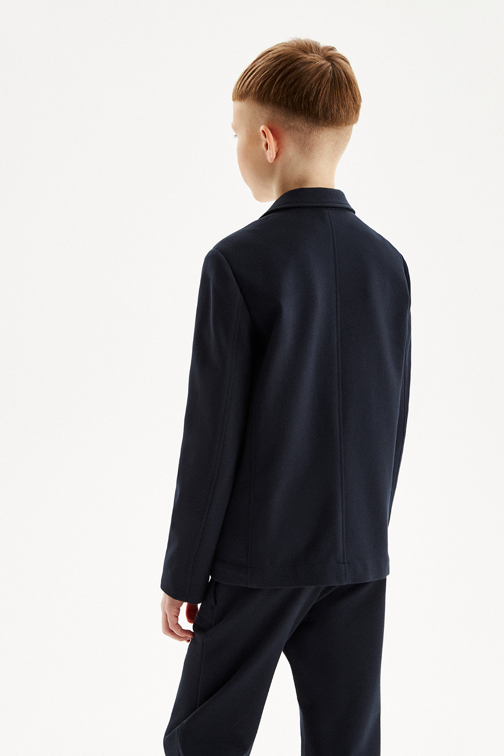 Пиджак Comfort из трикотажа Milano Jersey (SSFSB-428-13531-313) Silver spoon