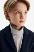 Пиджак comfort из трикотажа Milano jersey (SSFSB-548-13531-323) Silver spoon