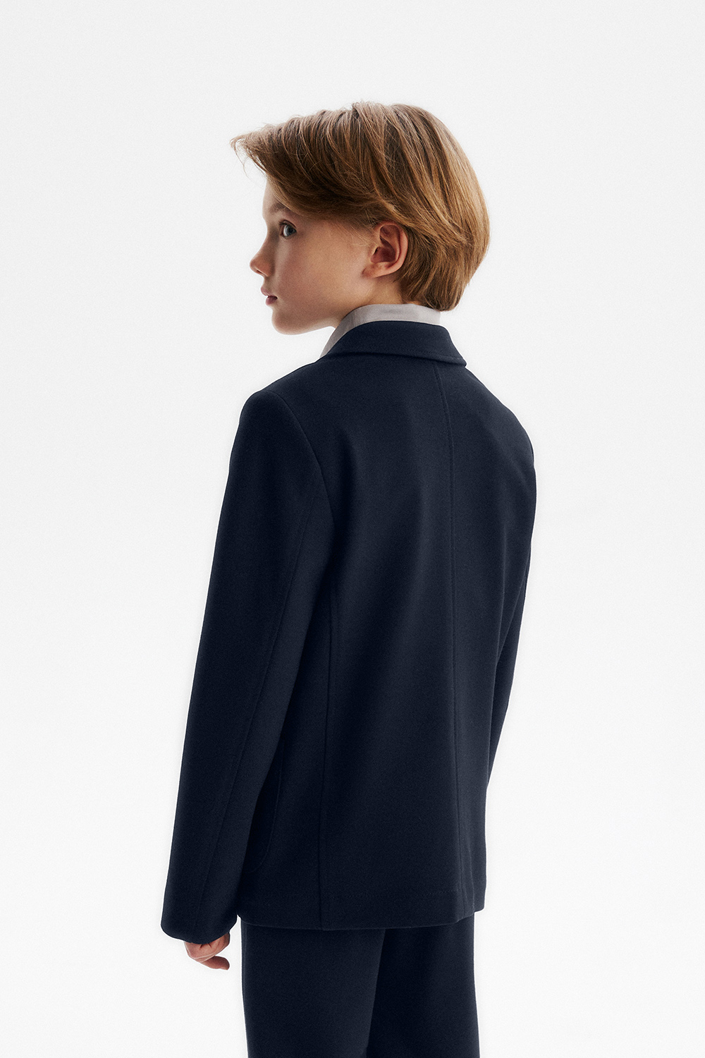 Пиджак comfort из трикотажа Milano jersey (SSFSB-548-13531-323) Silver spoon