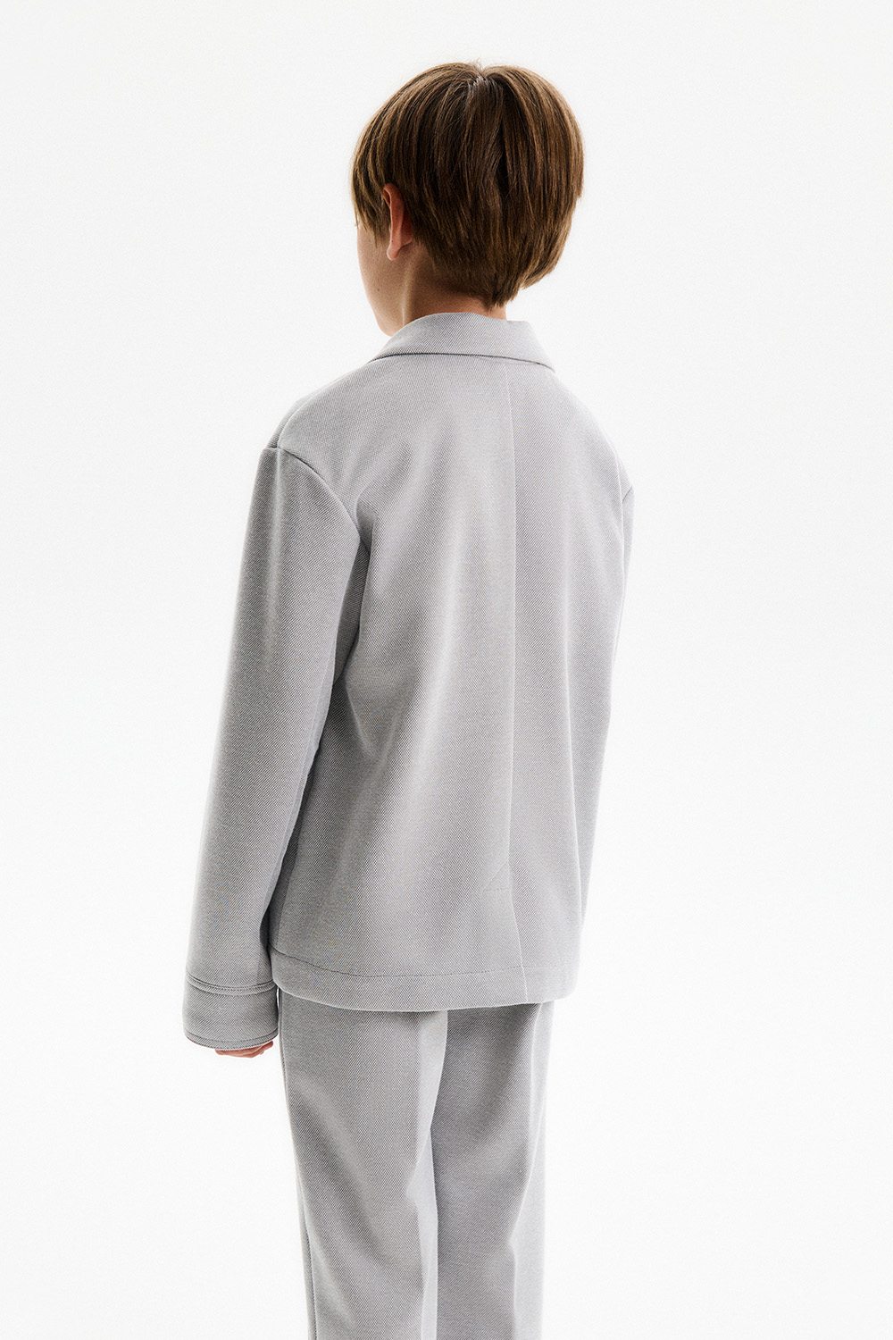 Пиджак из трикотажа пике (SSLSB-548-13500-808) Silver spoon
