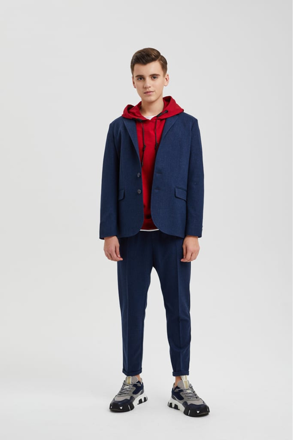 Пиджак силуэта Slim (SSLWB-039-13502-315) Silver spoon