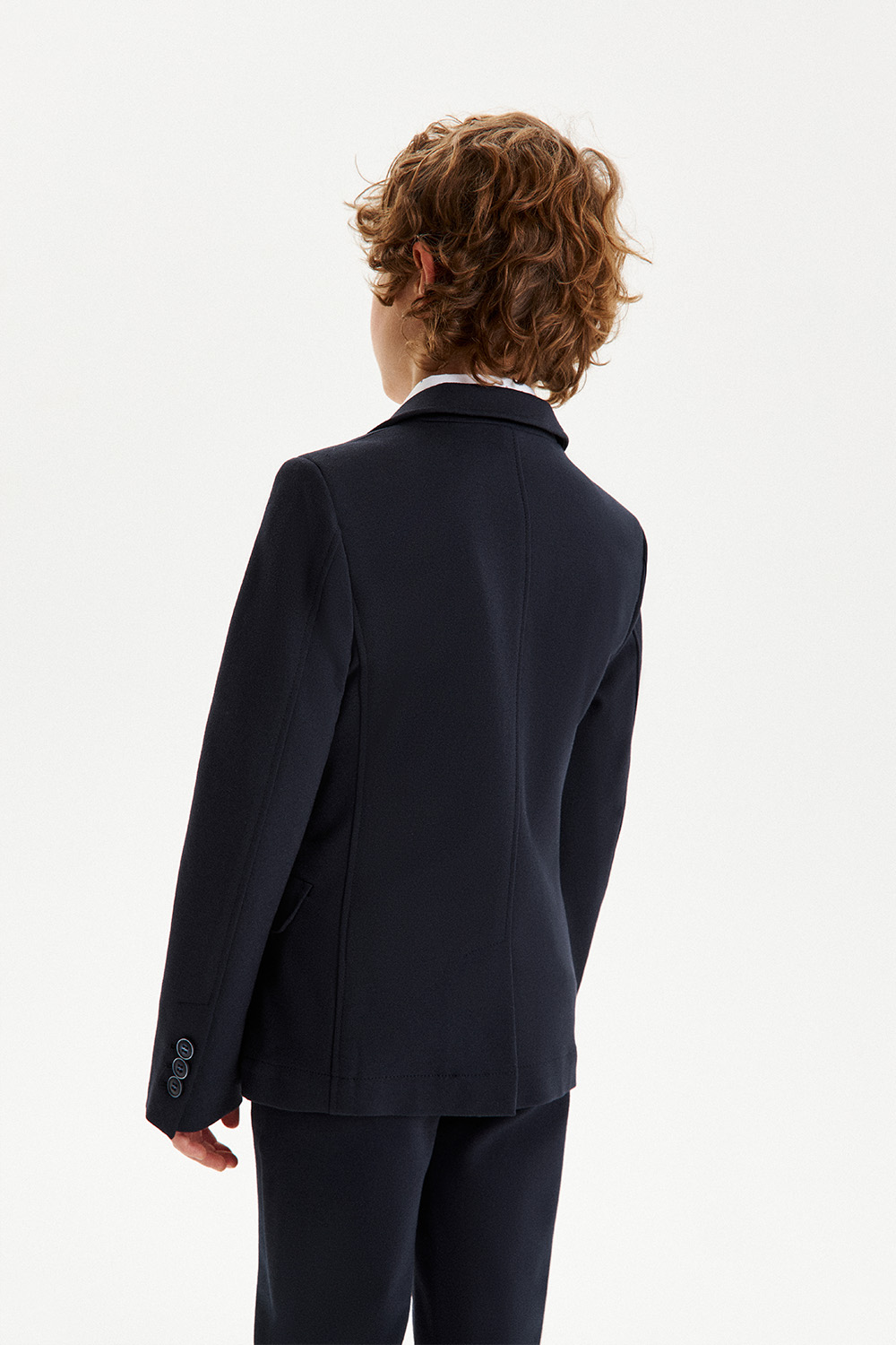 Пиджак Slim из трикотажа "Milano jersey" (SSFSB-428-13533-323) Silver spoon