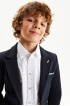 Пиджак Slim из трикотажа "Milano jersey" (SSFSB-428-13533-323) Silver spoon
