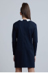 Платье с воротничком из трикотажа milano jersey (SSFSG-928-23607-309) Silver spoon