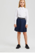 Плиссированная юбка на резинке чуть выше колена (SSFSG-029-26502-317) Silver spoon