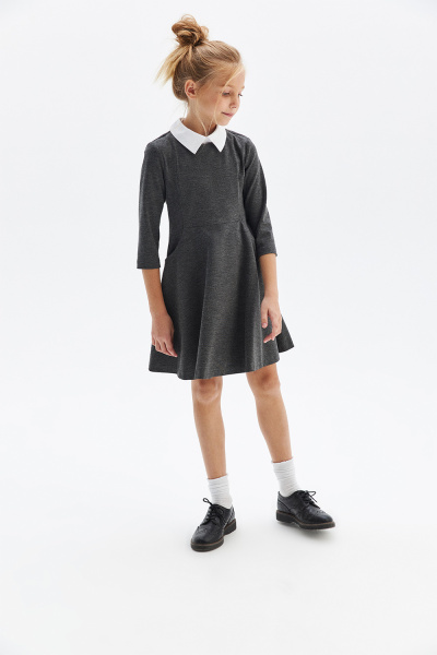 Приталенное платье из трикотажа milano jersey (SSFSRG-128-23624-801) Silver spoon