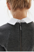 Приталенное платье из трикотажа milano jersey (SSFSRG-128-23624-801) Silver spoon