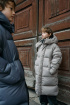 Пуховик с капюшоном (PUOWU-546-30130-701) Silver spoon