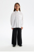 Рубашка из бамбука oversize (SSFSG-529-22625-236) Silver spoon