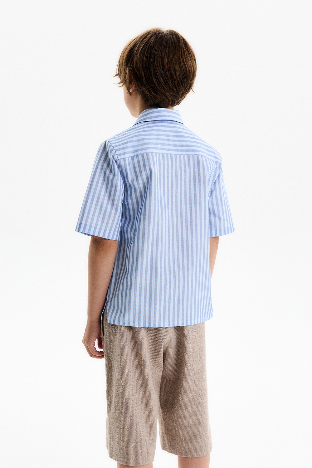 Рубашка в полоску из 100% хлопка (SNFSB-529-14224-314) Silver spoon