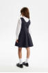 Сарафан из Milano jersey приталенный (SSFSG-528-23722-821) Silver spoon
