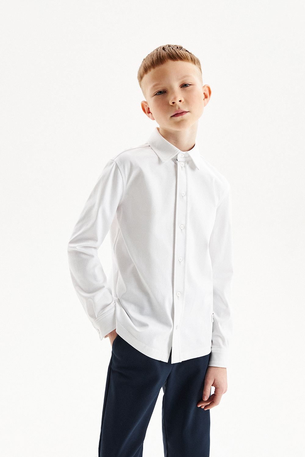 Сорочка comfort из хлопка supima cotton (SSFSB-548-14433-200) Silver spoon