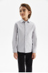 Сорочка из 100% хлопка Slim (SSFSB-229-13840-807) Silver spoon