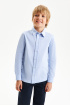 Сорочка Slim из 100% хлопкового трикотажа (SSFSB-428-14414-332) Silver spoon