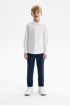 Сорочка slim из хлопка supima cotton (SSFSB-548-14434-200) Silver spoon