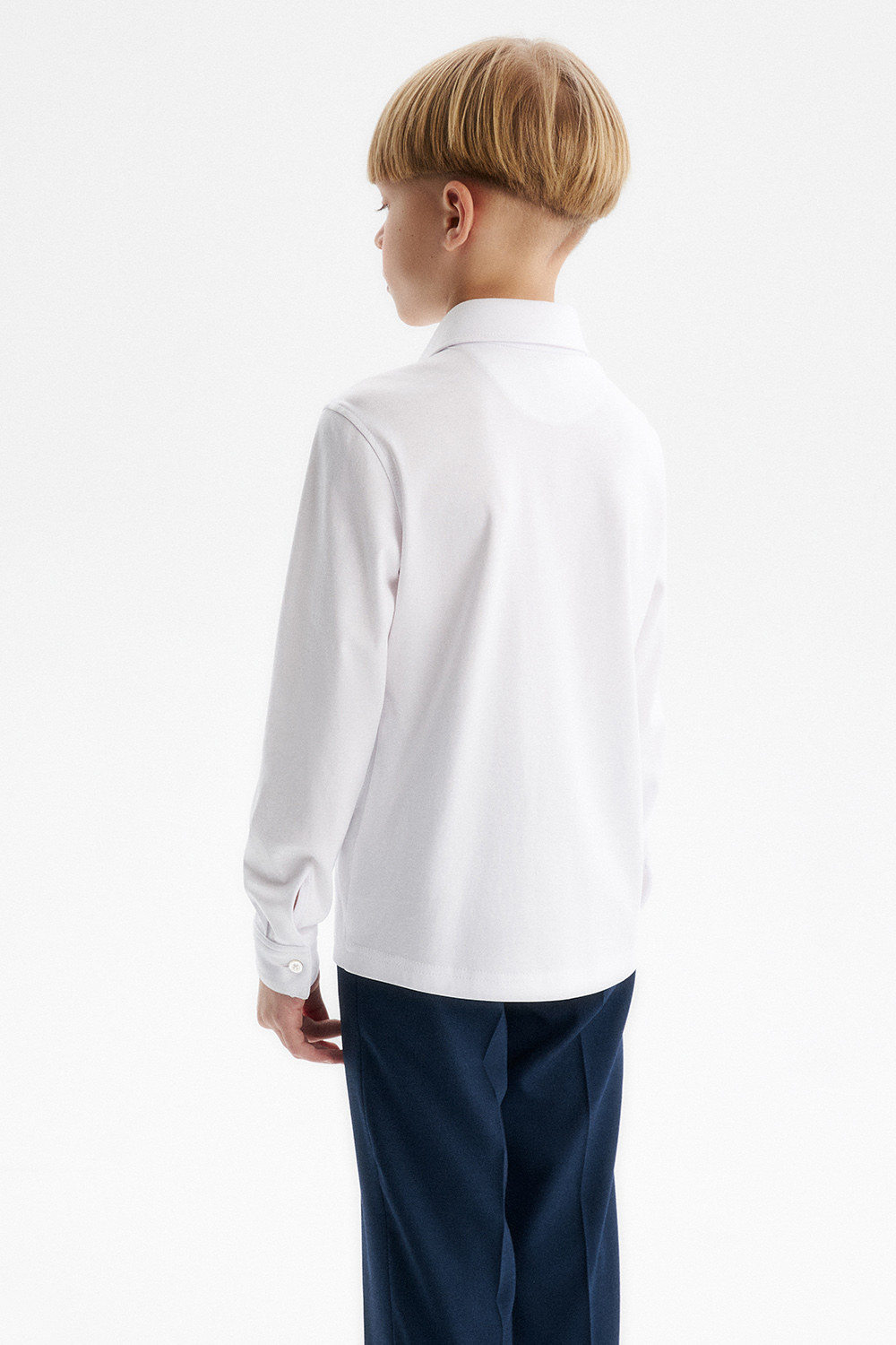 Сорочка slim из хлопка supima cotton (SSFSB-548-14434-200) Silver spoon