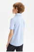 Сорочка Slim из трикотажа пике (SSFSB-428-14504-332) Silver spoon