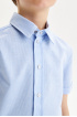 Сорочка Slim из трикотажа пике (SSFSB-428-14504-332) Silver spoon