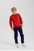 Свитшот из натурального трикотажа french terry (SSLWB-038-14900A-409) Silver spoon