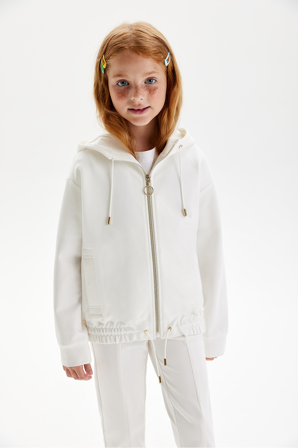 Толстовка из трикотажа milano jersey (SSLSG-228-24405-237) Silver spoon