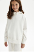 Толстовка из трикотажа milano jersey (SSLWG-228-24418-237) Silver spoon