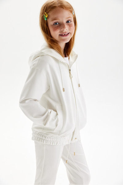 Толстовка из трикотажа milano jersey (SSLSG-228-24405-237) Silver spoon