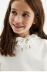 Толстовка из трикотажа milano jersey (SSLWG-228-24418-237) Silver spoon
