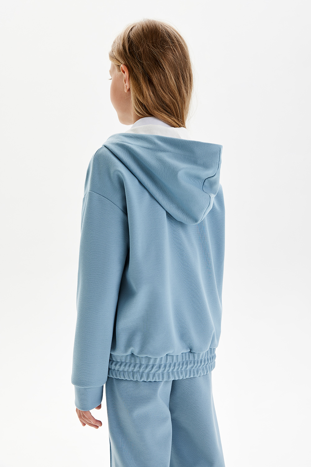 Толстовка из трикотажа milano jersey (SSLSG-228-24405-393) Silver spoon