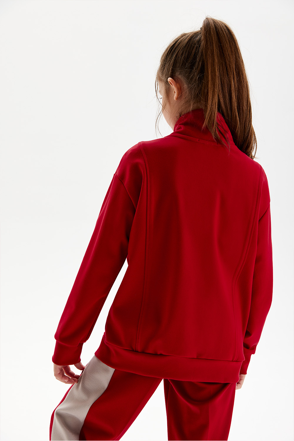 Толстовка из трикотажа milano jersey (SSLSG-228-24407-416) Silver spoon
