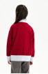 Толстовка в стиле color block из трикотажа milano jersey (SSLWG-228-24416-414) Silver spoon