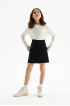 Юбка из трикотажа milano jersey (SSFSG-228-26510-112) Silver spoon