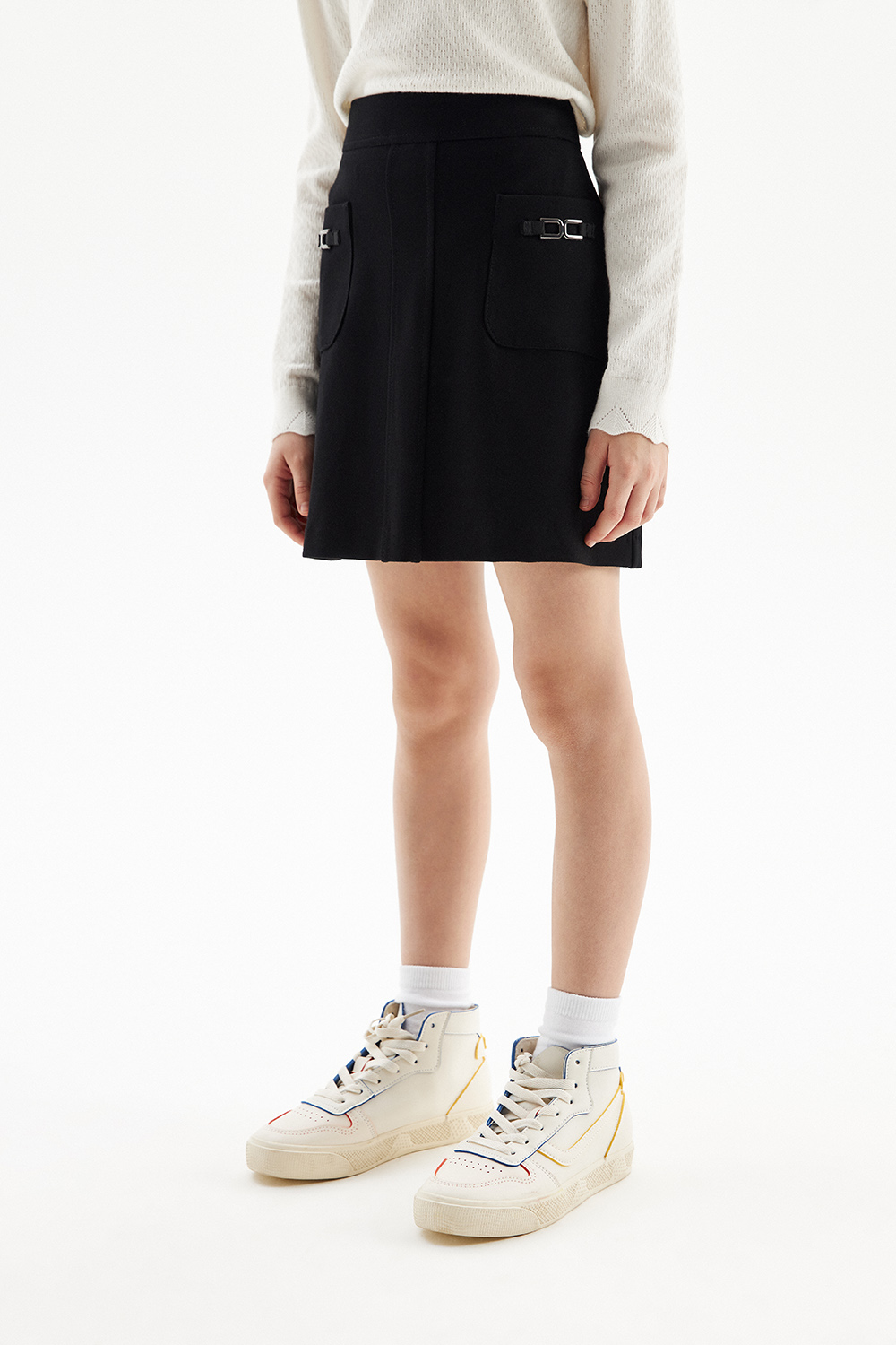 Юбка из трикотажа milano jersey (SSFSG-228-26510-112) Silver spoon