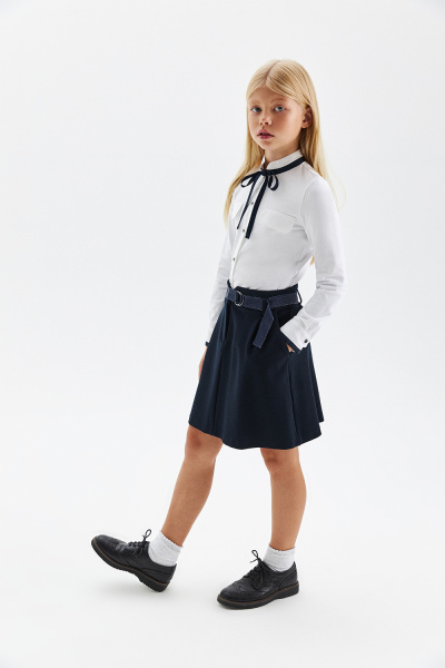 Юбка-трапеция из трикотажа milano jersey (SSFSMG-128-26514-309) Silver spoon