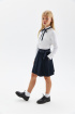 Юбка-трапеция из трикотажа milano jersey (SSFSMG-128-26514-309) Silver spoon
