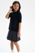 Юбка в складку из Milano jersey (SSFSG-528-26828-821) Silver spoon