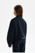 Жакет-бомбер из трикотажа Milano jersey (SSFSG-528-23215-309) Silver spoon