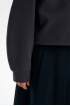 Жакет-бомбер из трикотажа Milano jersey (SSFSG-528-23215-821) Silver spoon