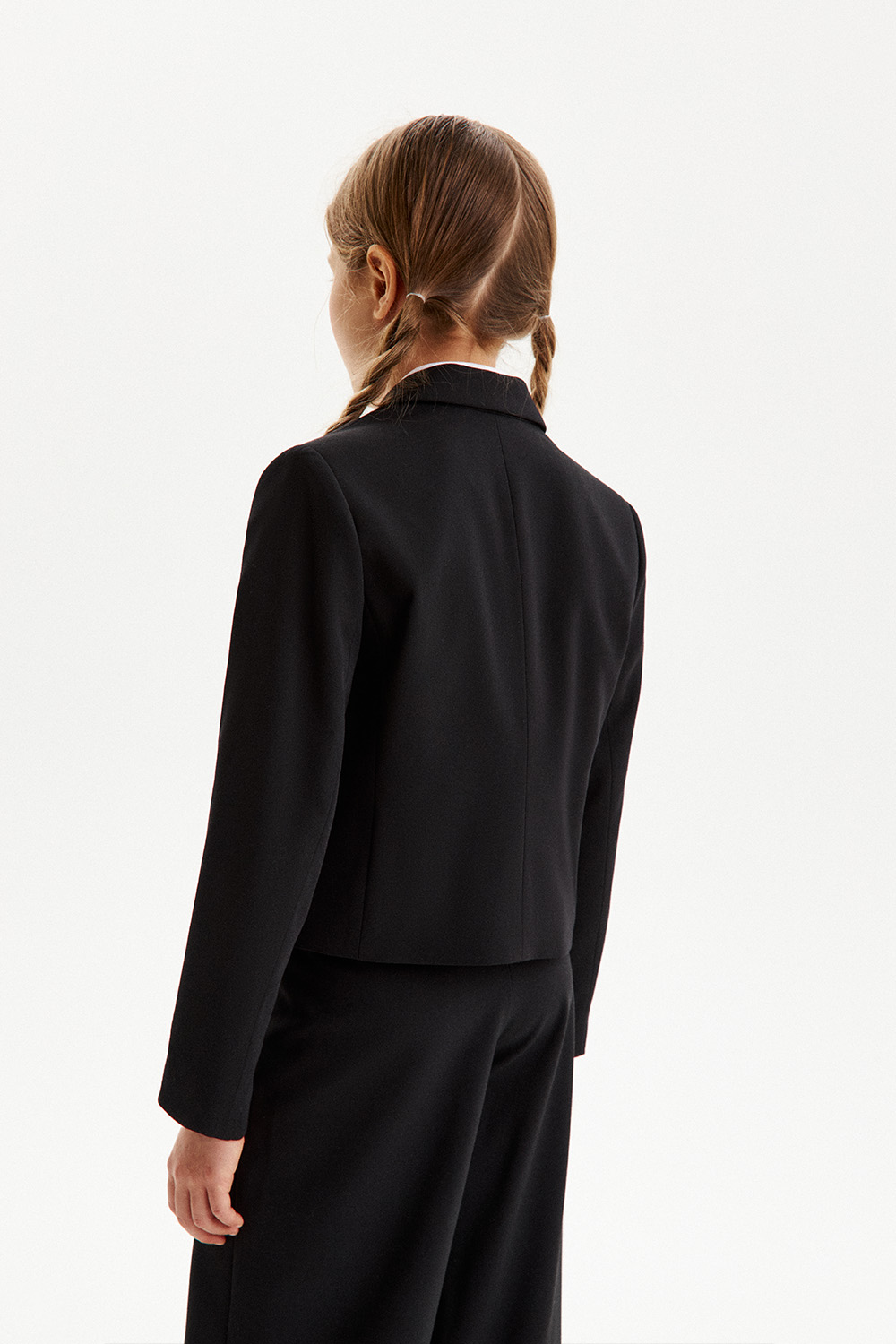 Жакет двубортный укороченный (SSFSG-429-23211-101) Silver spoon