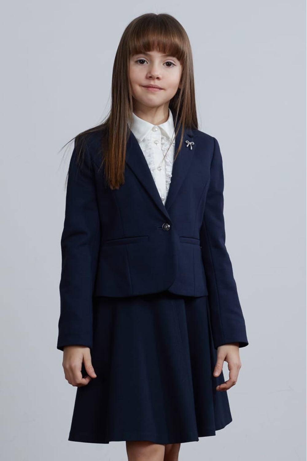 Жакет из трикотажа milano jersey (SSFSG-928-23206-309) Silver spoon